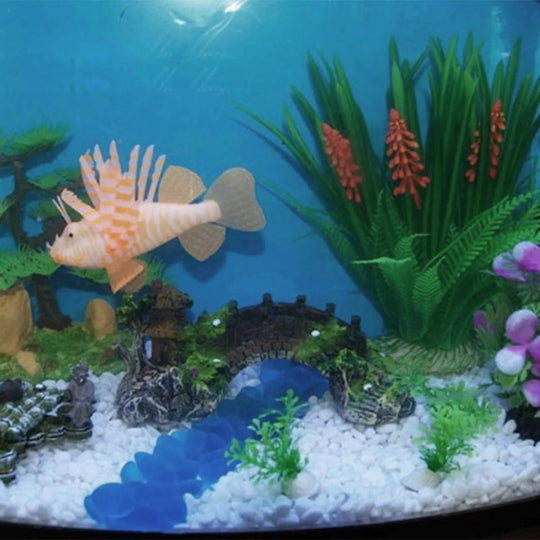 Akvariedekorasjon Bro for Fisketank 4