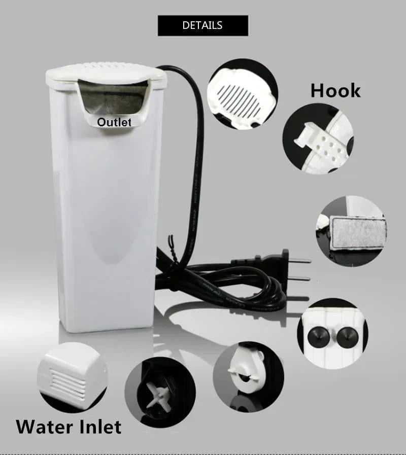 Akvariefilter Pumpe for Fisk og Skilpadder 5