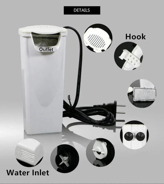 Akvariefilter Pumpe for Fisk og Skilpadder 5