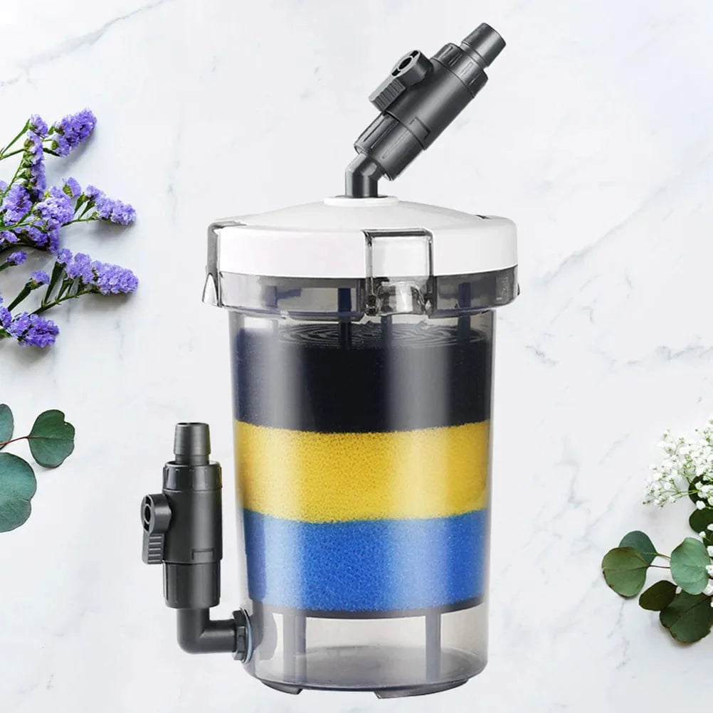 Akvariefilter Sylinder Design for Fisketank 3