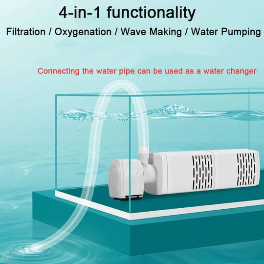 Akvariefilterpumpe 4 i 1 for Fiskekar 4