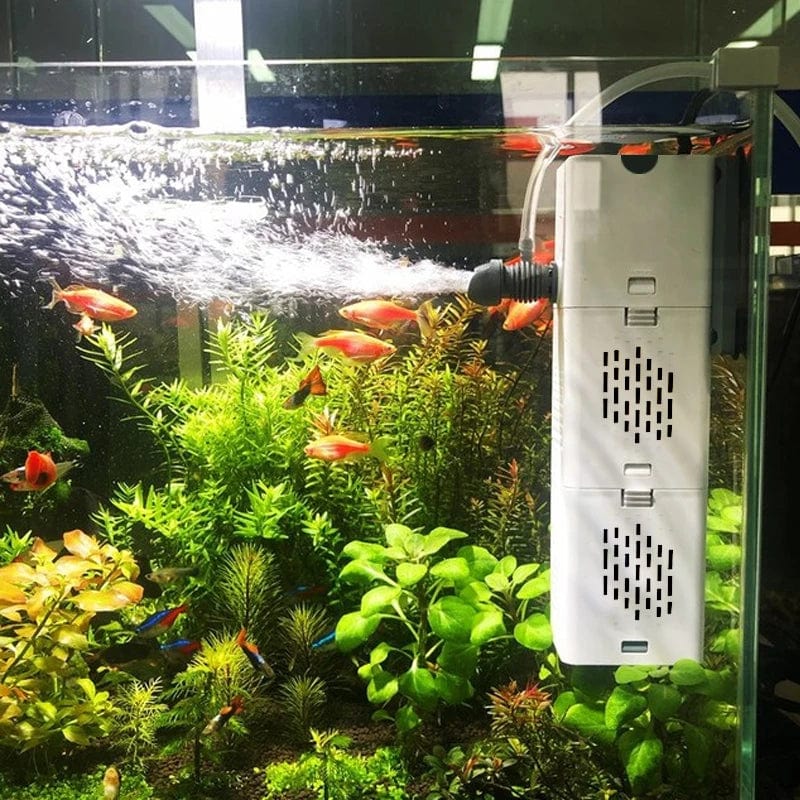 Akvariefilterpumpe Nedsenkbar Stille Luftpumpe for Fisketank 3