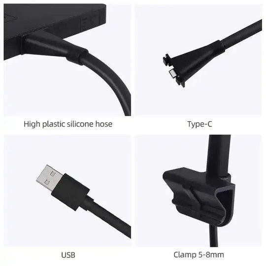 Akvarielampe for planter med USB-tilkobling 4