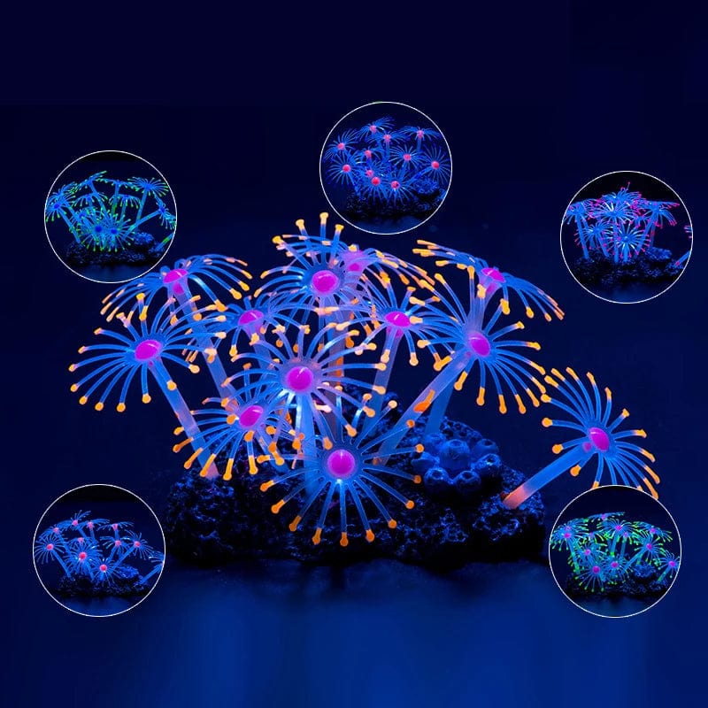 Akvarium Dekorasjon Korall Ornament for Fisketank 1