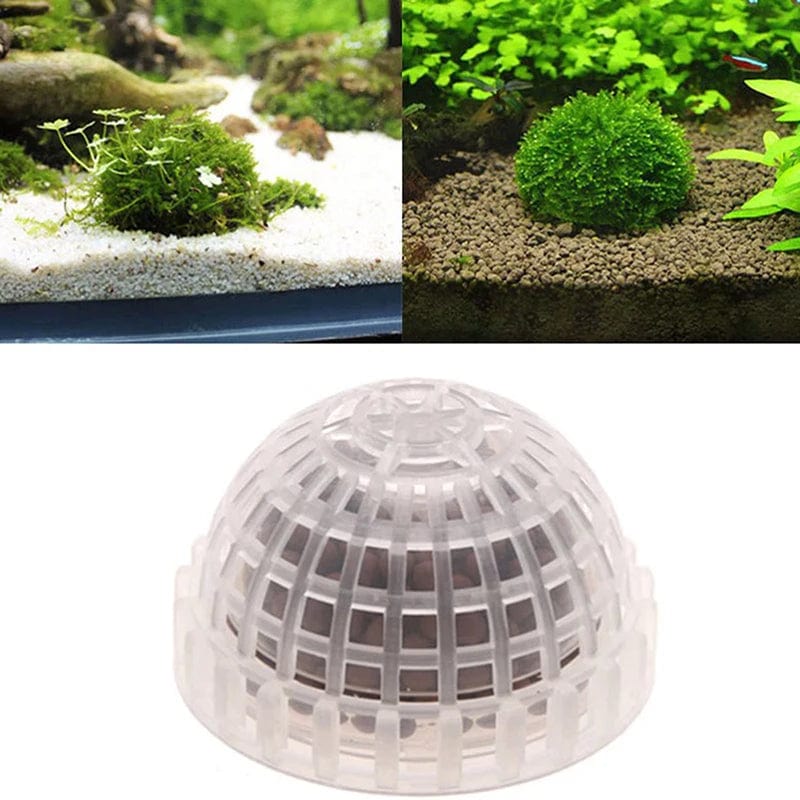 Akvarium Dekorasjon Mosball for Fisketank 0