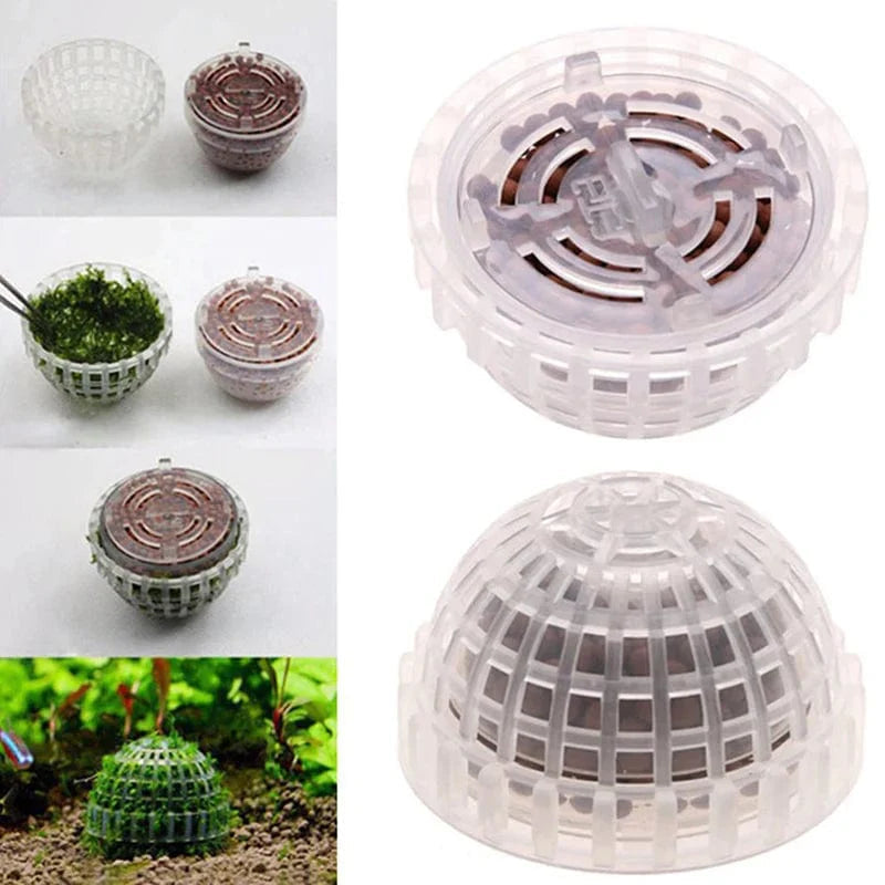 Akvarium Dekorasjon Mosball for Fisketank 5