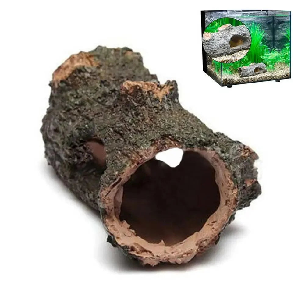 Akvarium Dekorasjon Tre Hule Ornament 4