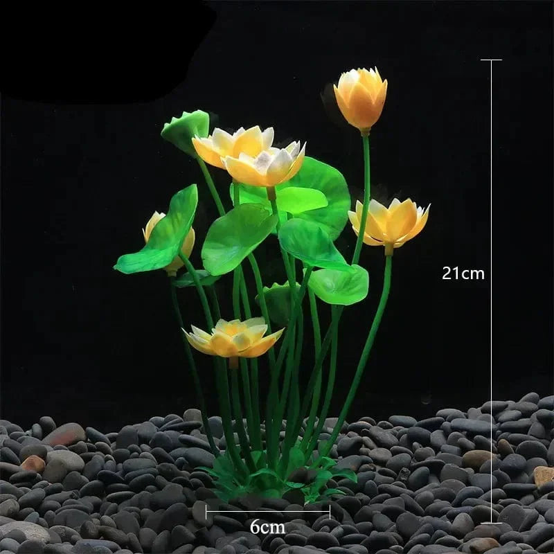 Akvarium Dekorasjon Vannplante for Fisk 4