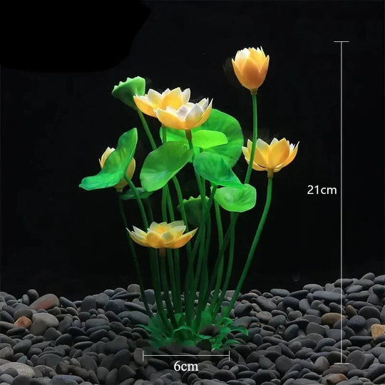 Akvarium Dekorasjon Vannplante for Fisk 4