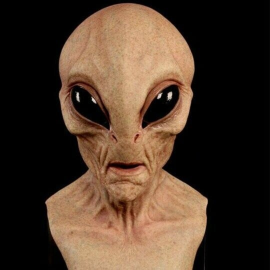 Alien Maske Halloween Kostyme Tilbehør 11