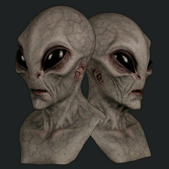 Alien Maske Halloween Kostyme Tilbehør 3