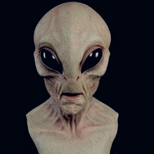 Alien Maske Halloween Kostyme Tilbehør 7
