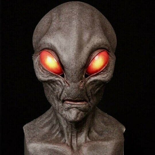 Alien Maske Halloween Kostyme Tilbehør 8