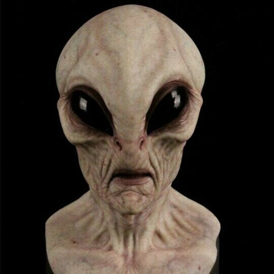 Alien Maske Halloween Kostyme Tilbehør 9