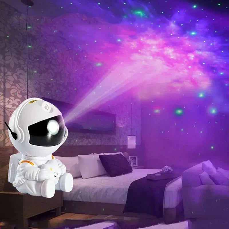 Astronaut LED-projektorlampe for Stjerneskyer 7