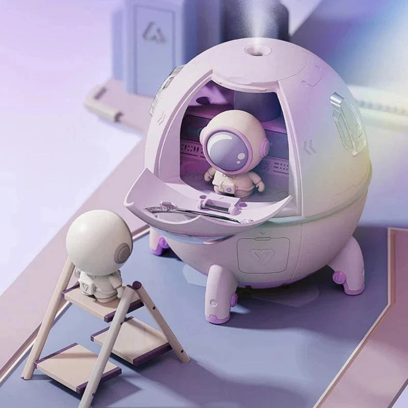 Astronaut Luftfukter med Nattlampe og Aroma Diffuser 3