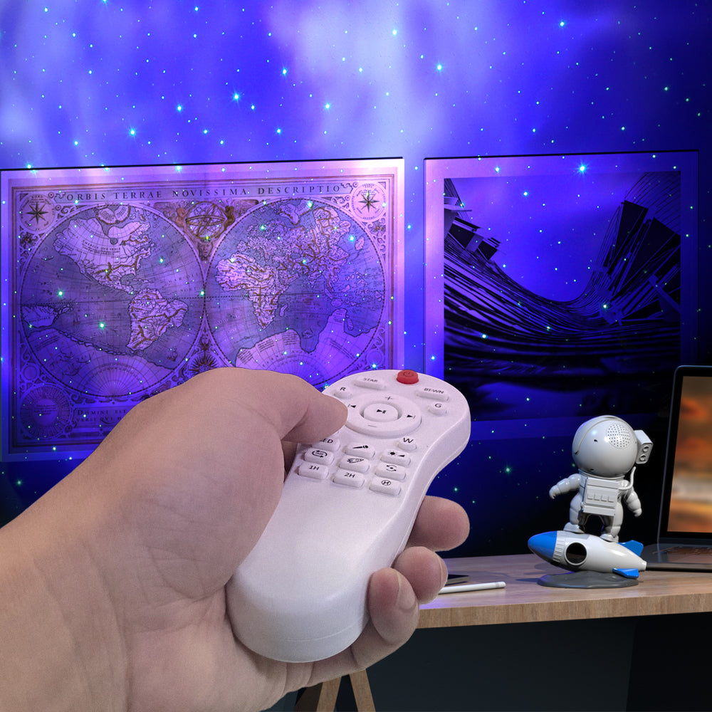 Astronaut Projektlampe AstroGlow Roterbar Projeksjon 7