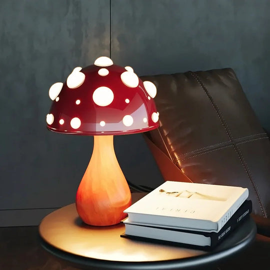 Atmosfære Lampe Sopp Design med Justerbar Belysning 0