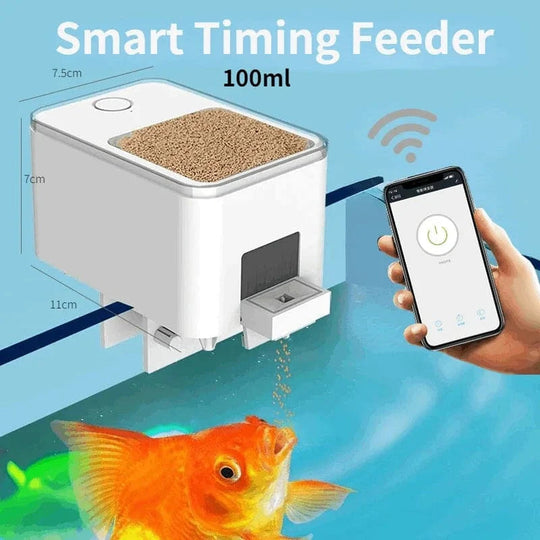 Automatisk Fôringssystem for Akvarium med Fjernkontroll 6