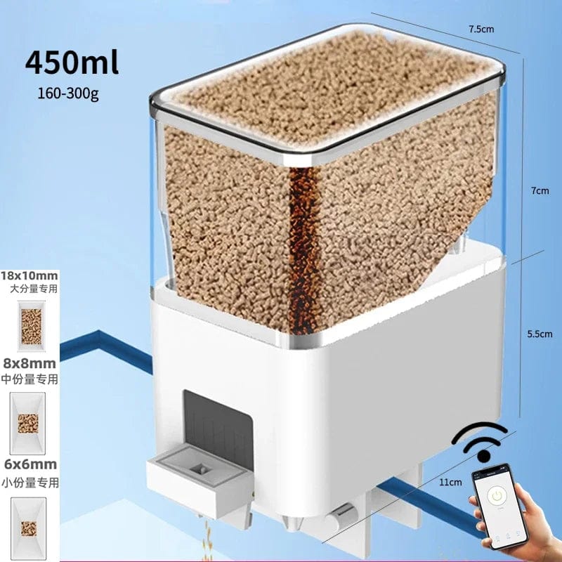 Automatisk Fôringssystem for Akvarium med Fjernkontroll 7