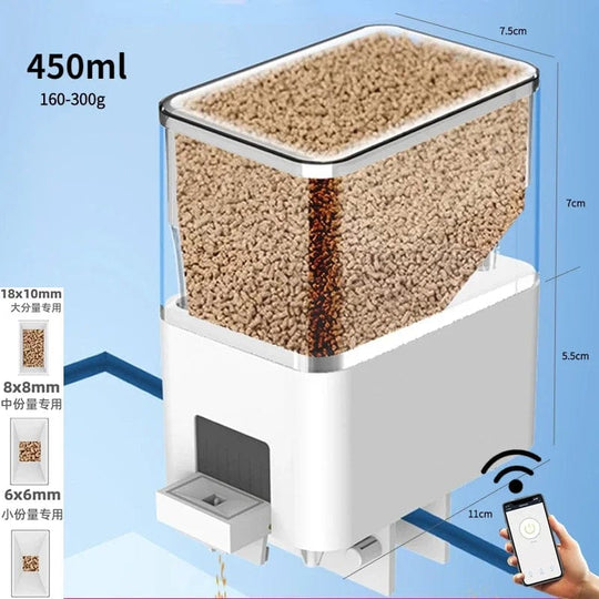 Automatisk Fôringssystem for Akvarium med Fjernkontroll 7