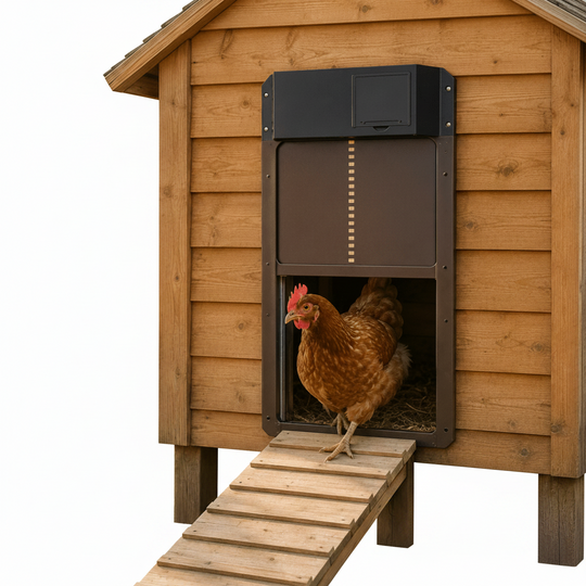 Automatisk Hønsegårdsdør med Lyssensor 0