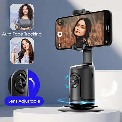 Automatisk Rotasjons Holder Med Ansiktssporing For Smartphone 1