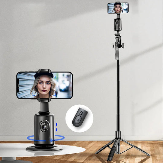 Automatisk Rotasjons Holder Med Ansiktssporing For Smartphone 10