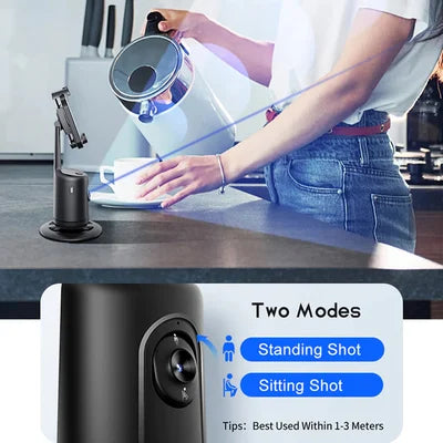 Automatisk Rotasjons Holder Med Ansiktssporing For Smartphone 6