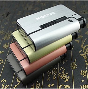 Automatisk Sigarettetui med Lighter 1