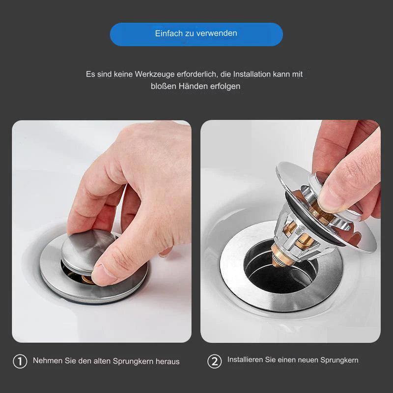 Avløpsfilter for Vask og Badekar Universell Passform 5
