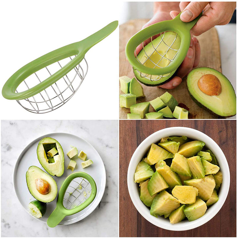 Avokado Kubemaker Ergonomisk Design for Rask og Enkel Skjæring 6