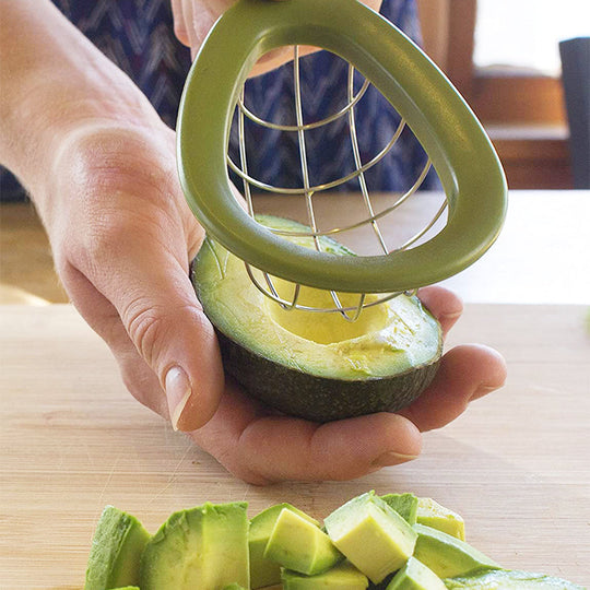 Avokado Kubemaker Ergonomisk Design for Rask og Enkel Skjæring 7