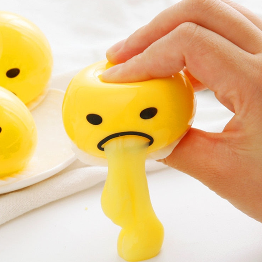 Avslapningsball Egg Yolk Design Morsom og Leken 4