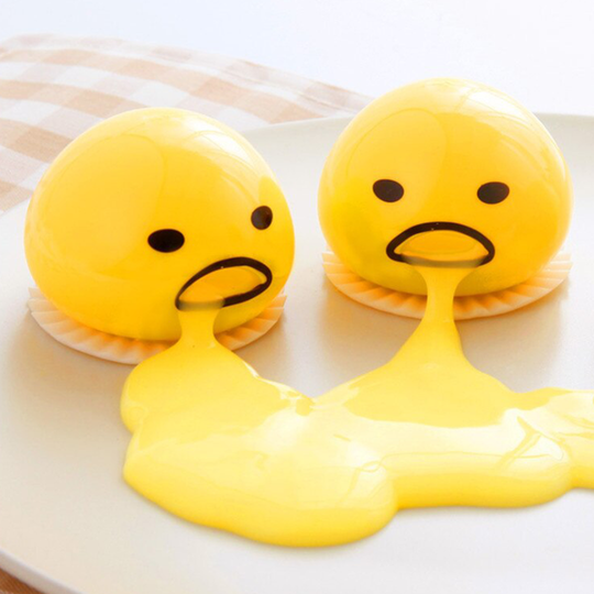 Avslapningsball Egg Yolk Design Morsom og Leken 5