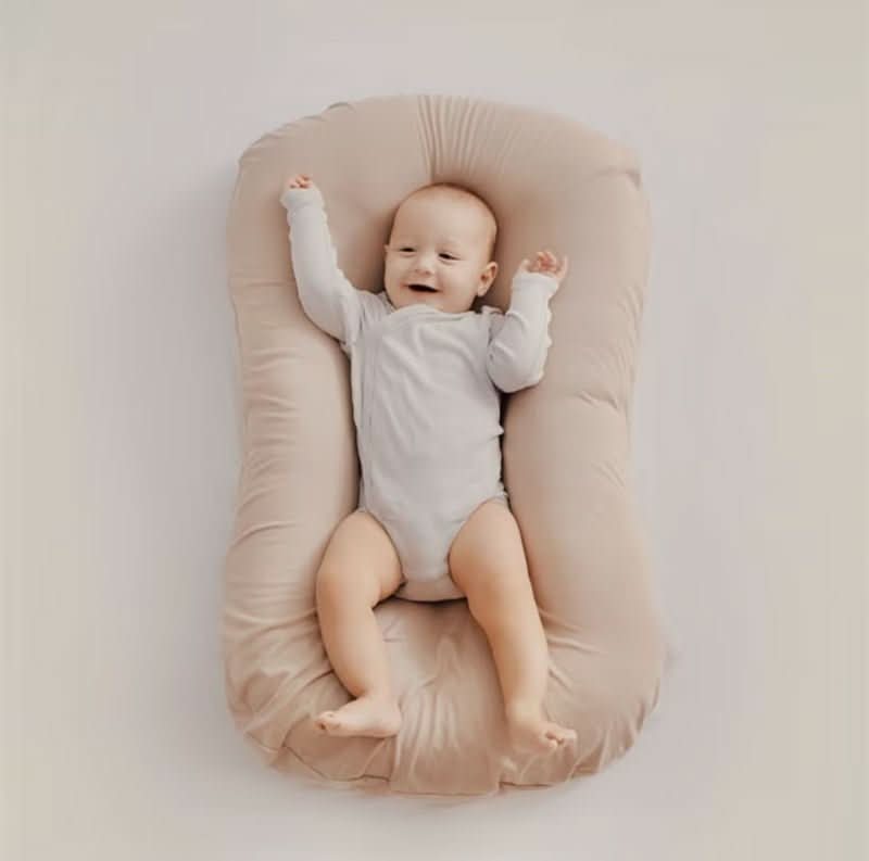 Baby Pute Ergonomisk Design for Naturlig Hodestøtte 0