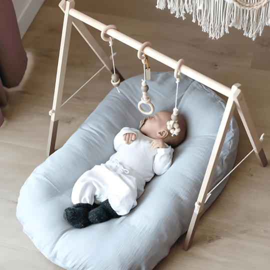 Baby Pute Ergonomisk Design for Naturlig Hodestøtte 3