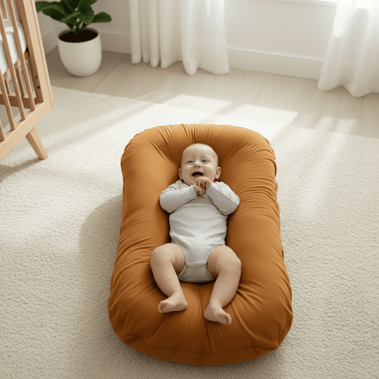 Baby Pute Ergonomisk Design for Naturlig Hodestøtte 5