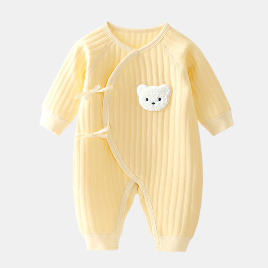 Baby Romper Med Bjørn For Vinter 1