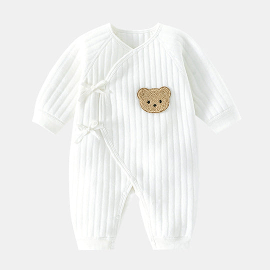 Baby Romper Med Bjørn For Vinter 2