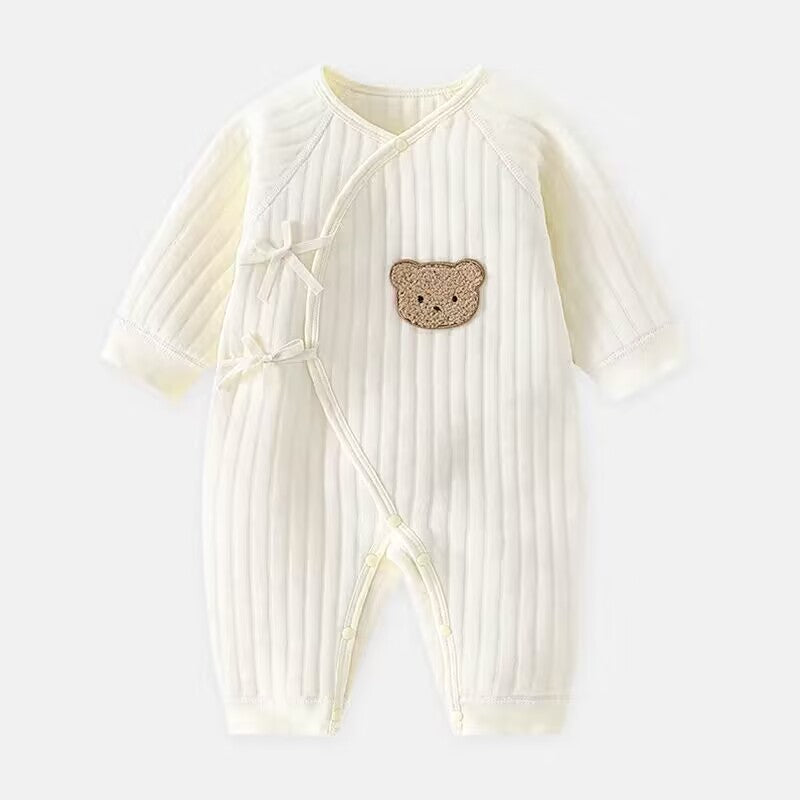 Baby Romper Med Bjørn For Vinter 4