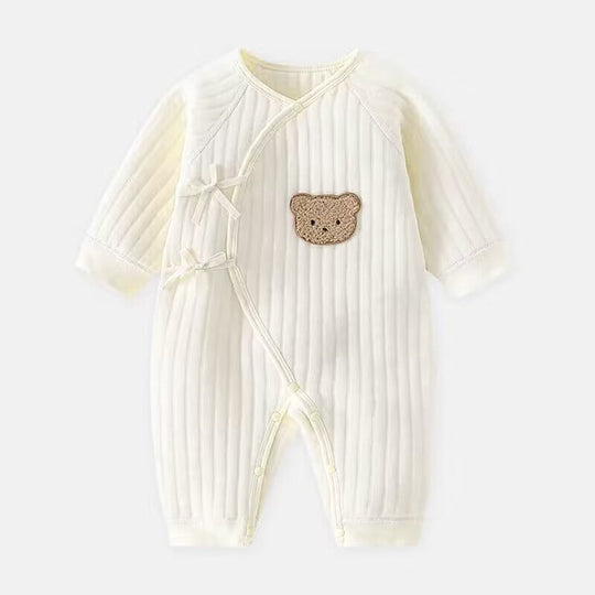 Baby Romper Med Bjørn For Vinter 4