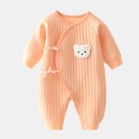 Baby Romper Med Bjørn For Vinter 5