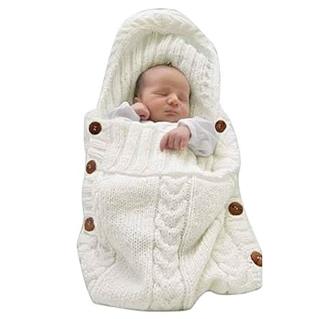 Baby Wrap for Nyfødte - Mykt og Allsidig Teppesett 6