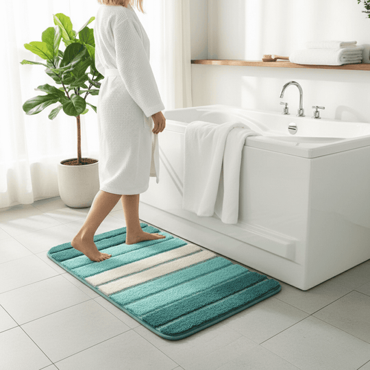 Badematte Hurtigtørkende for Bad med Komfortabel Design 1