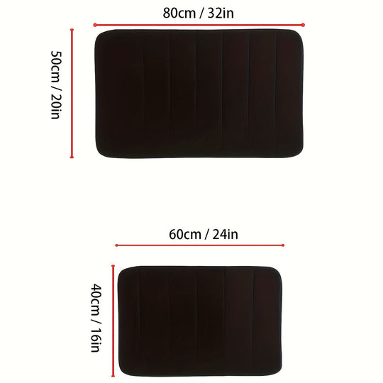 Badematte Livia med Antiskli Design 3
