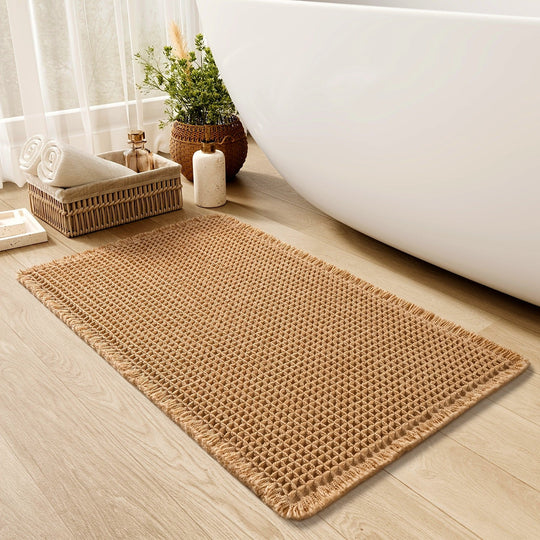 Badematte Vaffeldesign Anti-Sklisikker 1