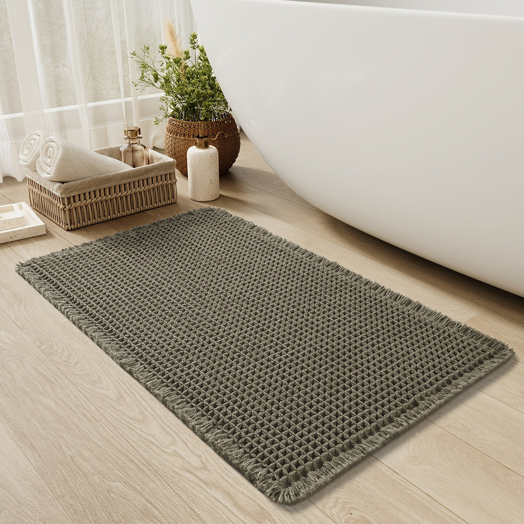 Badematte Vaffeldesign Anti-Sklisikker 4