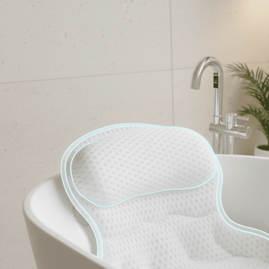 Badepute med Ergonomisk Nakke- og Ryggstøtte 1