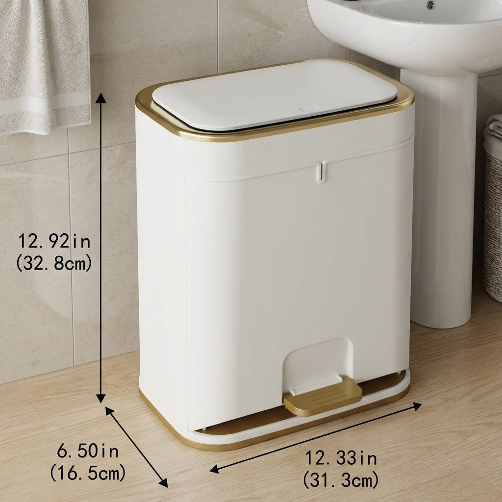 Baderoms Søppelbøtte med Moderne Design 4